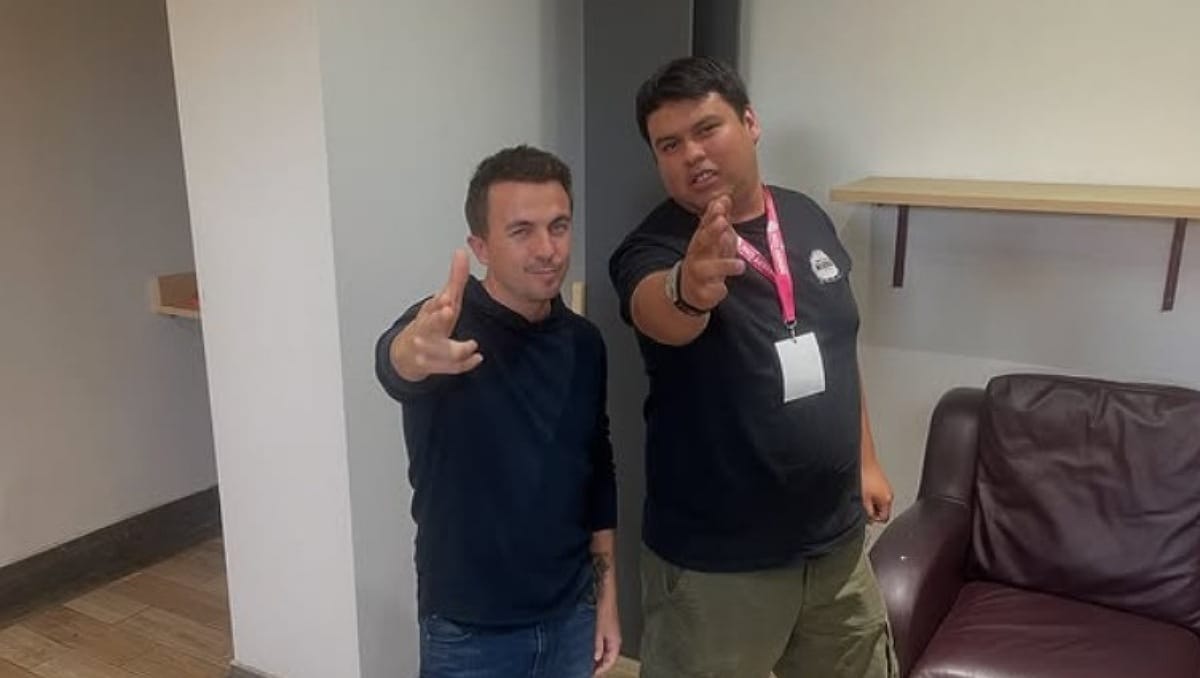 Frankie Muniz y Martin Eastwood