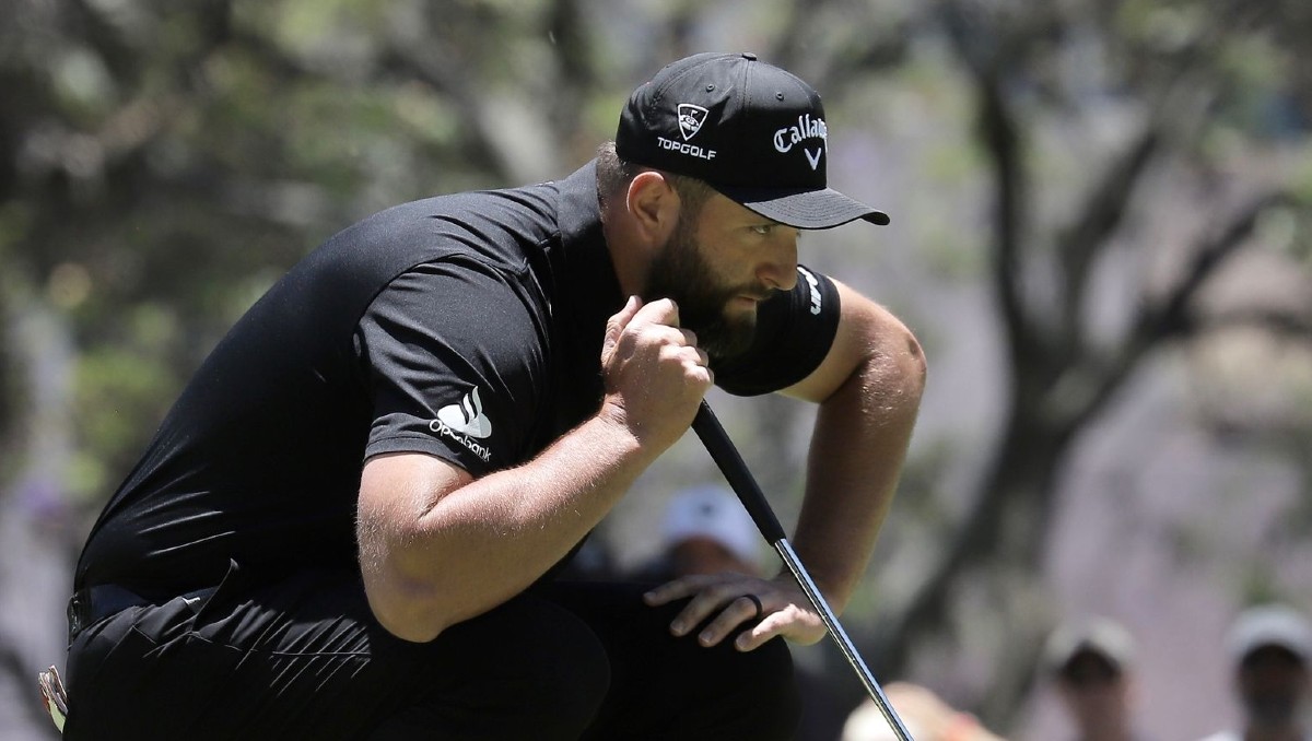 Golfista español Jon Rahm durante el LIV Golf México (Ariel Ojeda)