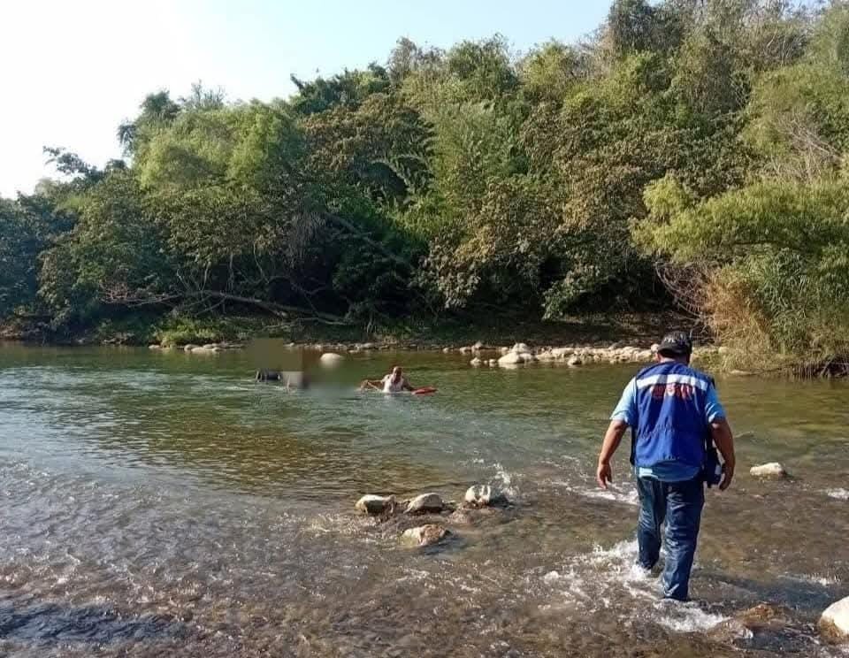 Dos menores mueren ahogados en el río Calabozo de Tantoyuca, Veracruz