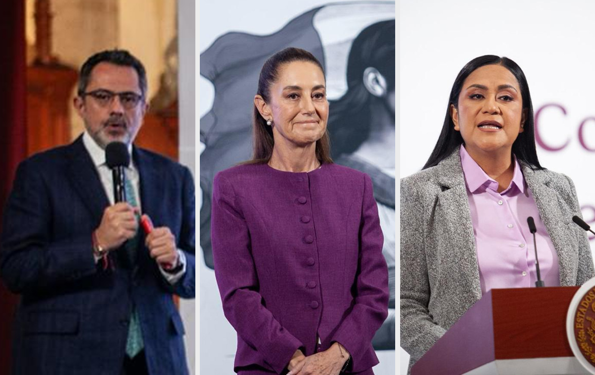La Presidenta llevó a cabo su conferencia mañanera en Palacio Nacional el 28 de abril. | Cuartoscuro