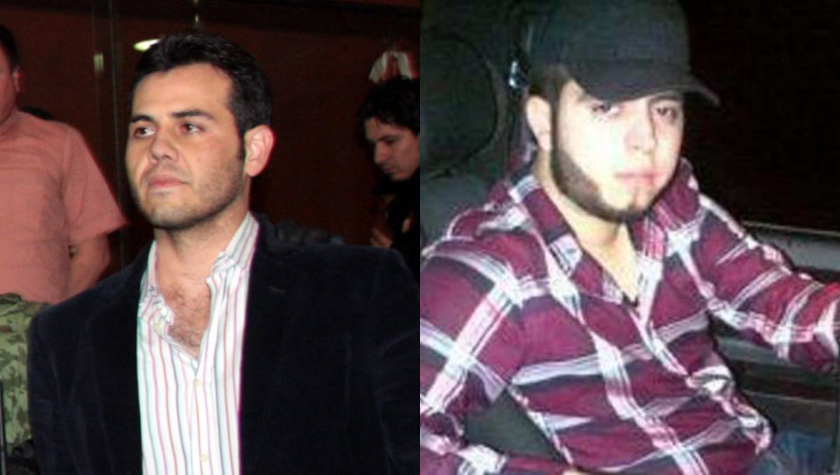 Vicente Zambada Niebla y Dámaso López Serrano, dos narcotraficantes que fueron señalados como 'narcojuniors' | Especial