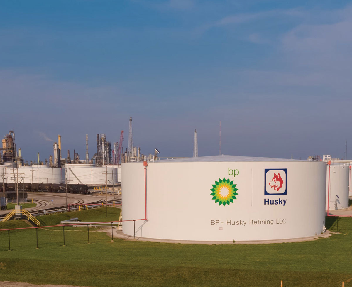 British Petroleum en presión maxima.