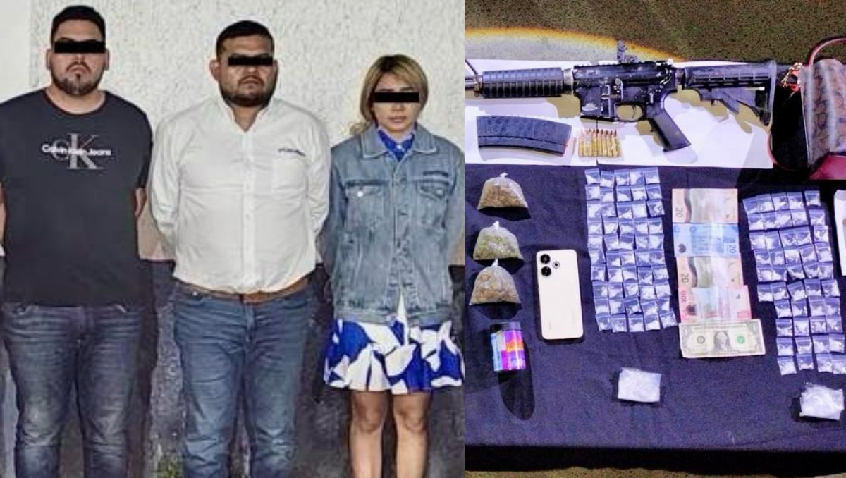 En la camioneta que fue interceptada viajaban Mario “N”, Ismael “N”, y Laura “N” | Especial