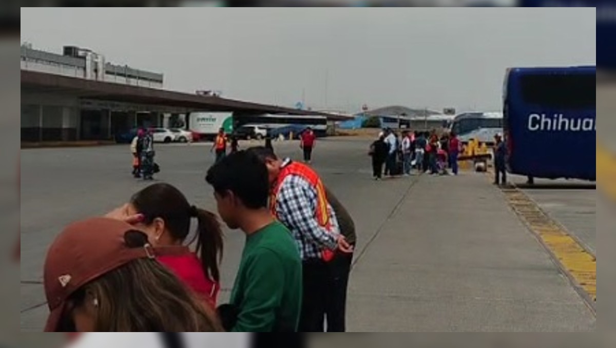 La Central Camionera de Torreón llevó a cabo un simulacro de sismo en la que se evacuó a 120 personas. | Especial