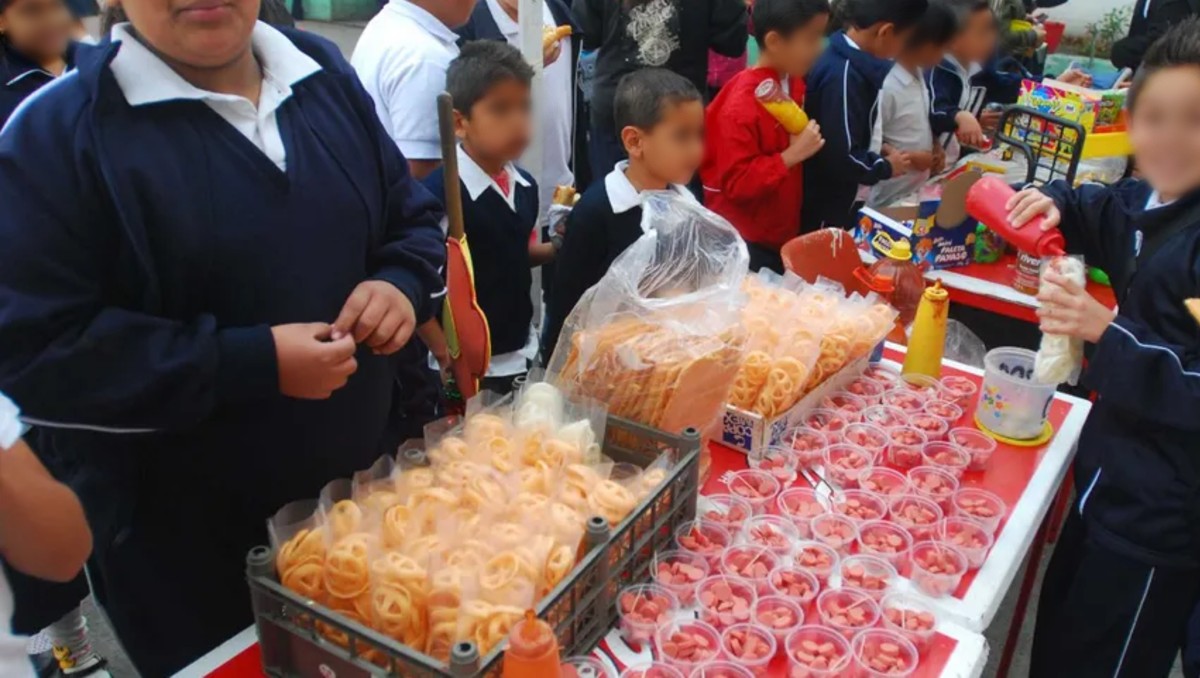 Comida chatarra en escuelas generan obesidad en niños: Educación