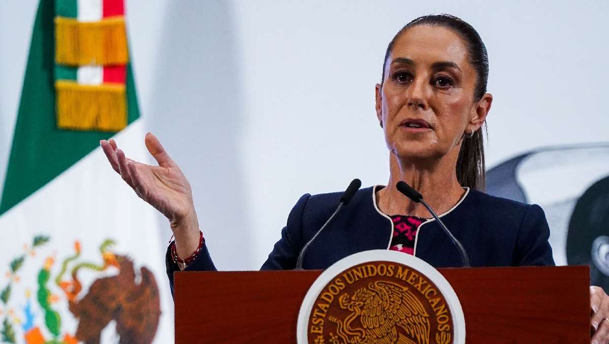 Conferencia de prensa matutina de la Presidenta en Palacio Nacional. | Cuartoscuro