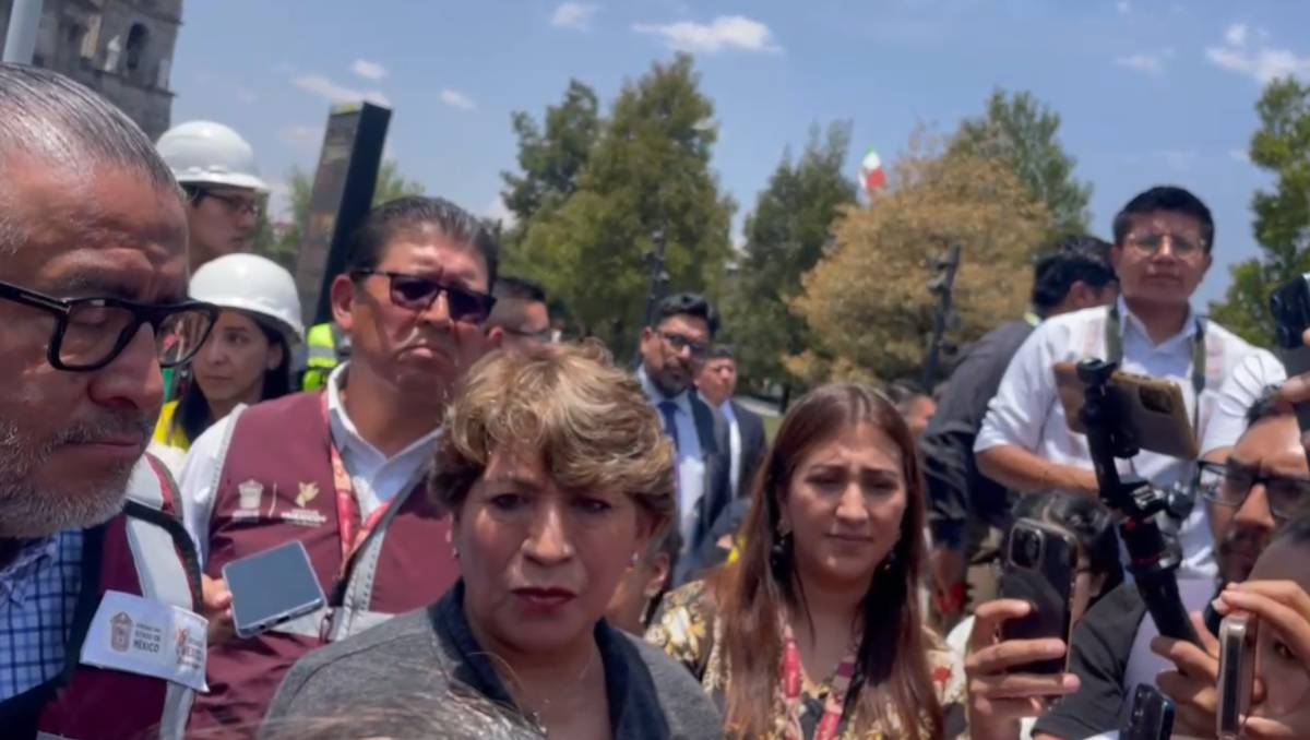 Delfina Gómez Álvarez anunció que el Operativo Enjambre será permanente en el territorio mexiquense. | Foto: Mellissa lópez