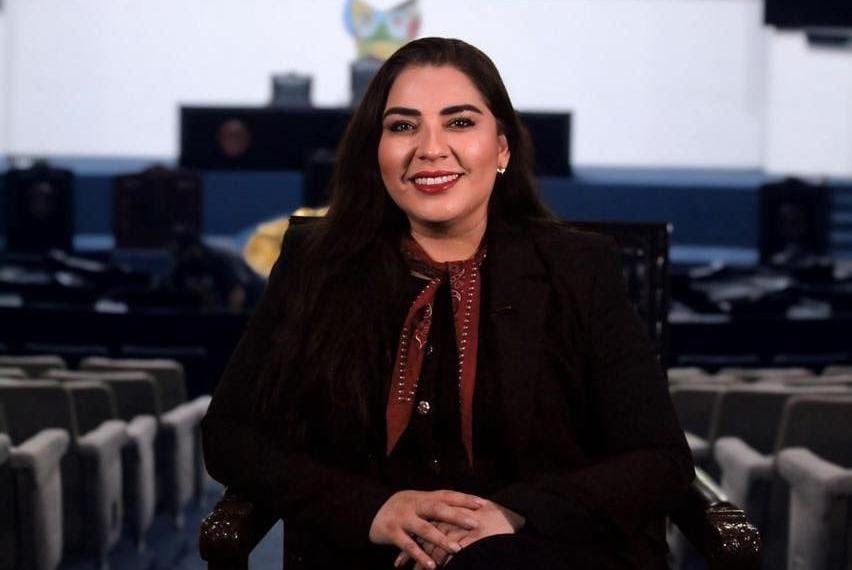 Diputada de Morena, Alhely Medina. (Cortesía)