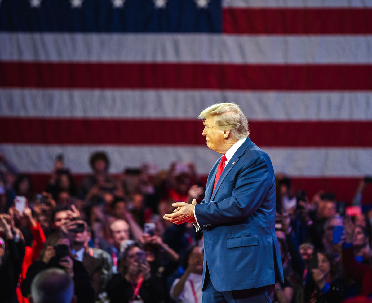 Donald Trump sigue con el “negociacionismo” como su bandera ante los conflictos comerciales. Shutrerstock.