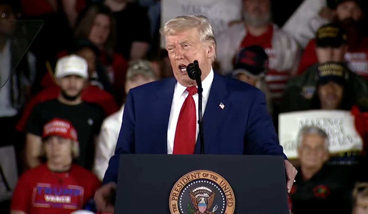 Donald Trump, presidente de Estados Unidos. | Foto: Captura