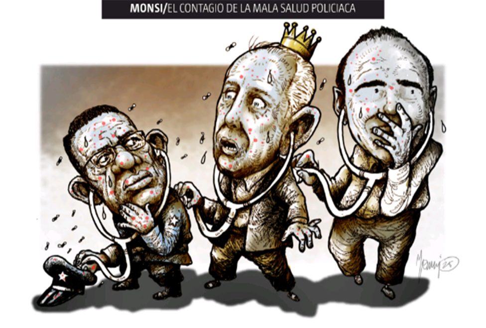 EL CONTAGIO DE LA MALA SALUD POLICIACA
