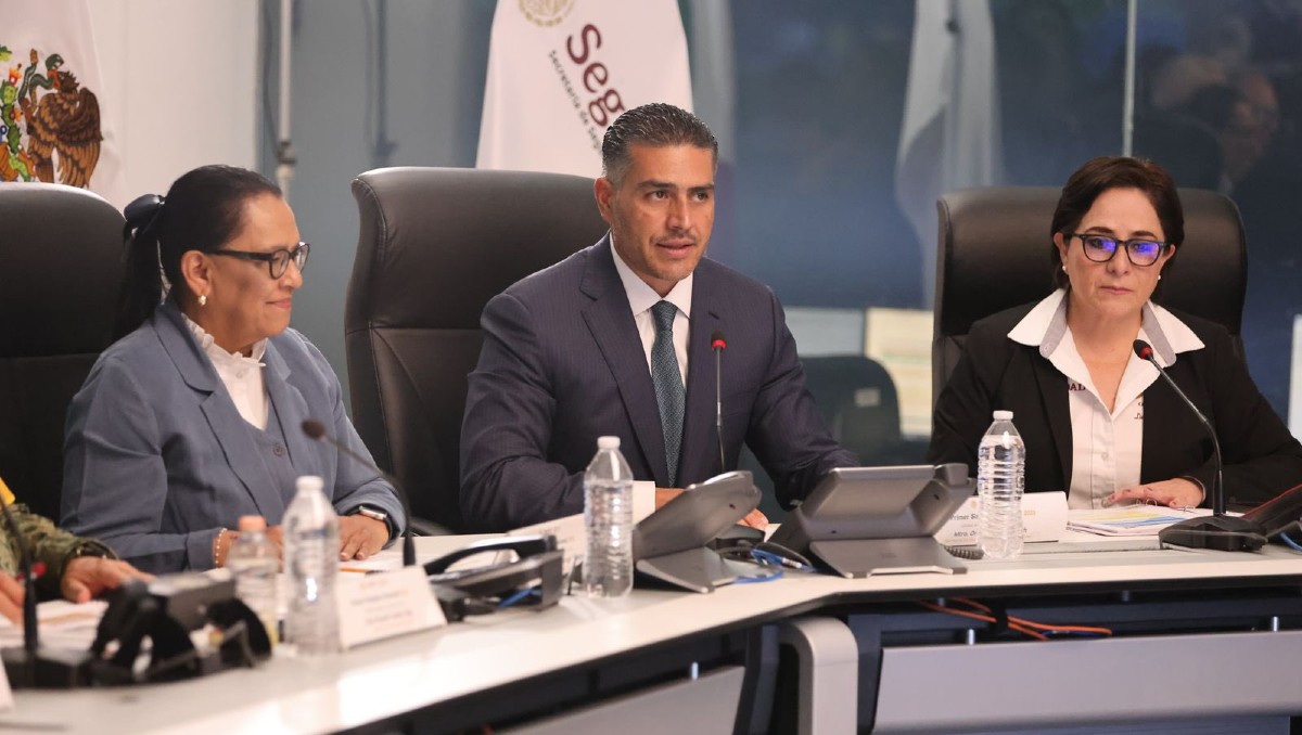 La conferencia ocurrió tras el Simulacro Nacional 2025. | X