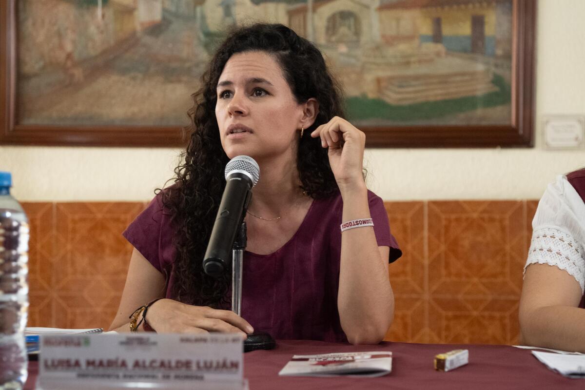 Luisa María Alcalde. (Foto: Especial)