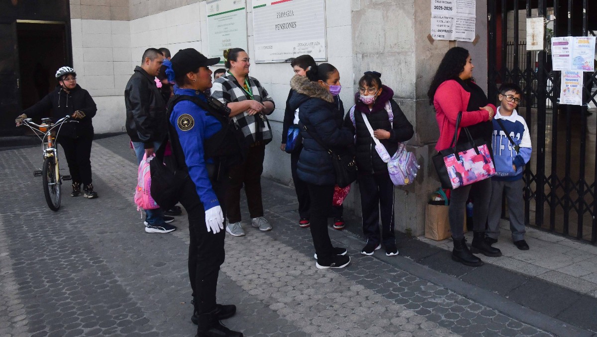 Los menores regresaron el lunes 28 de abril  clases tras sus vacaciones de Semana Santa. Cuartoscuro