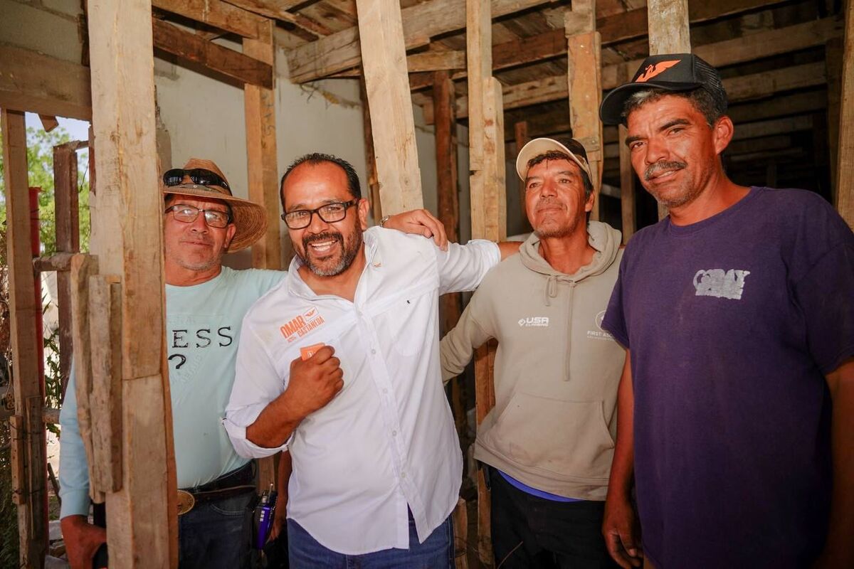 Omar Castañeda reiteró que su compromiso es construir un gobierno cercano a la gente. | Especial