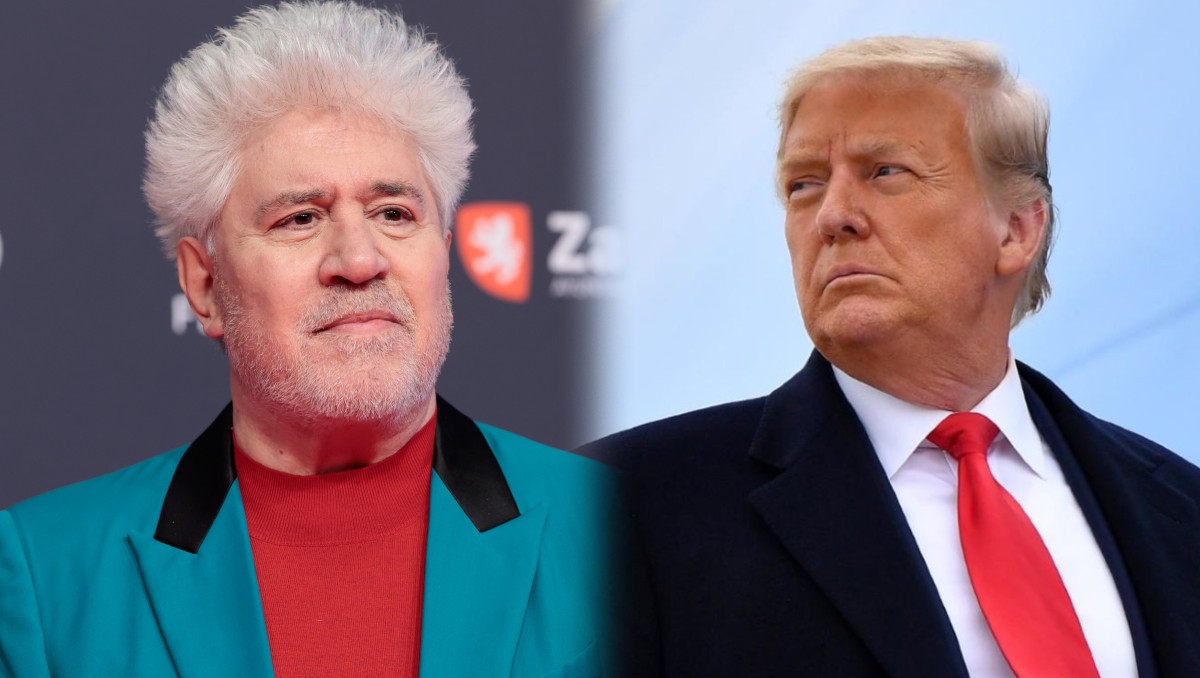 Pedro Almodóvar critica a Donald Trump y lo llama "una catástrofe"