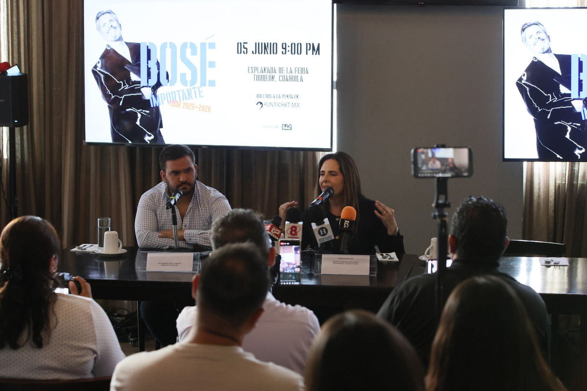 En rueda de prensa dieron a conocer los detalles del esperado concierto. (Verónica Rivera)