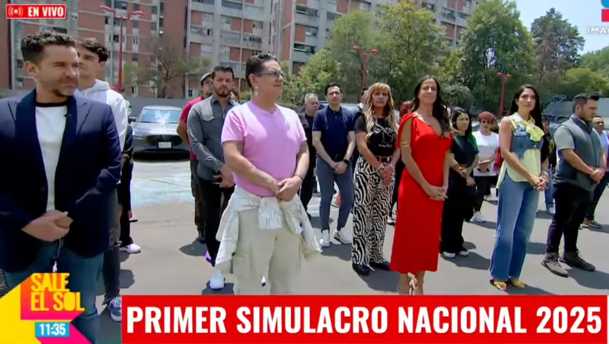 Sale el Sol es parte del Simulacro Nacional 2025 | ESPECIAL