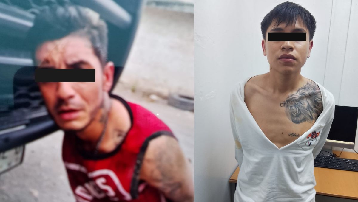 Los sujetos fuero identificados como Vicente, de 31 años, y Christofer, de 18 | Especial