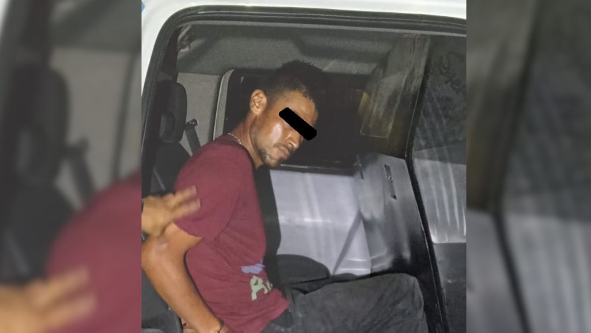 Vecinos señalaron que no es la primera vez que el hombre protagoniza incidentes en la zona / Especial.