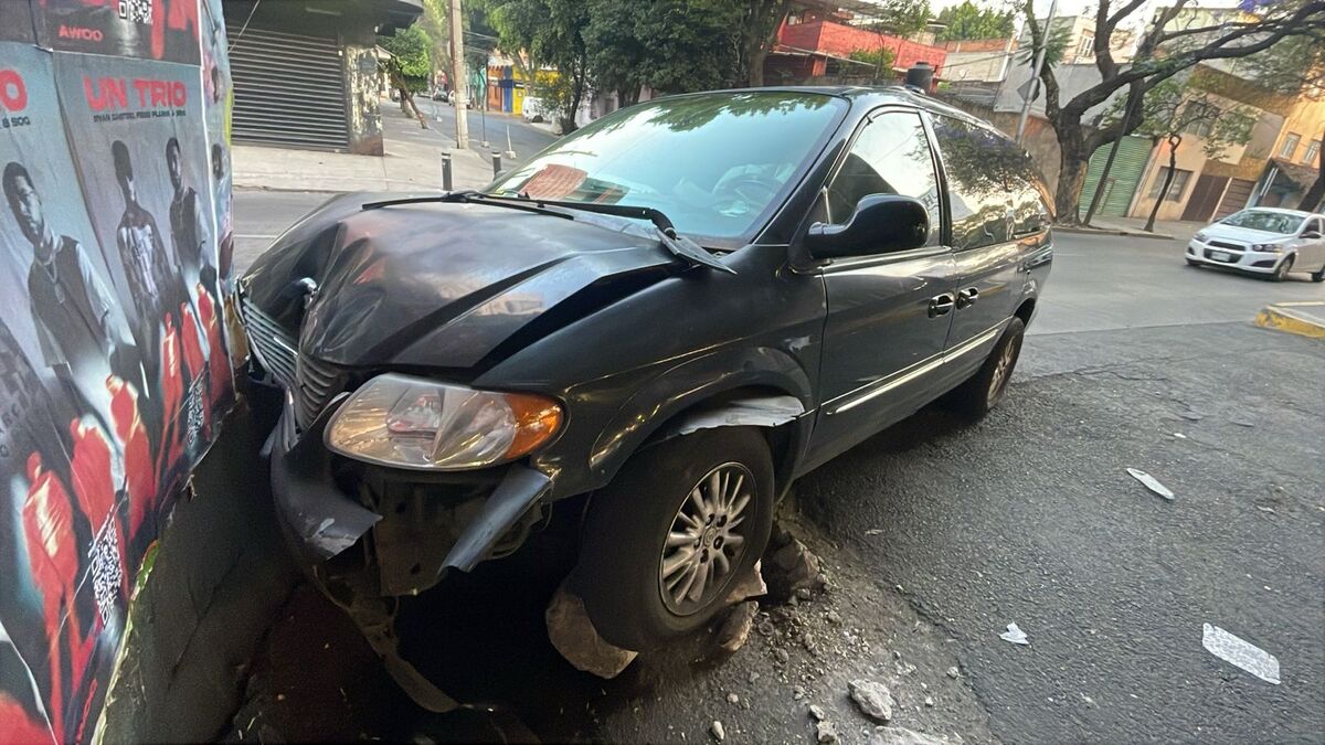 El accidente se registró en la  colonia Tlatilco. | Foto Luis Alfaro