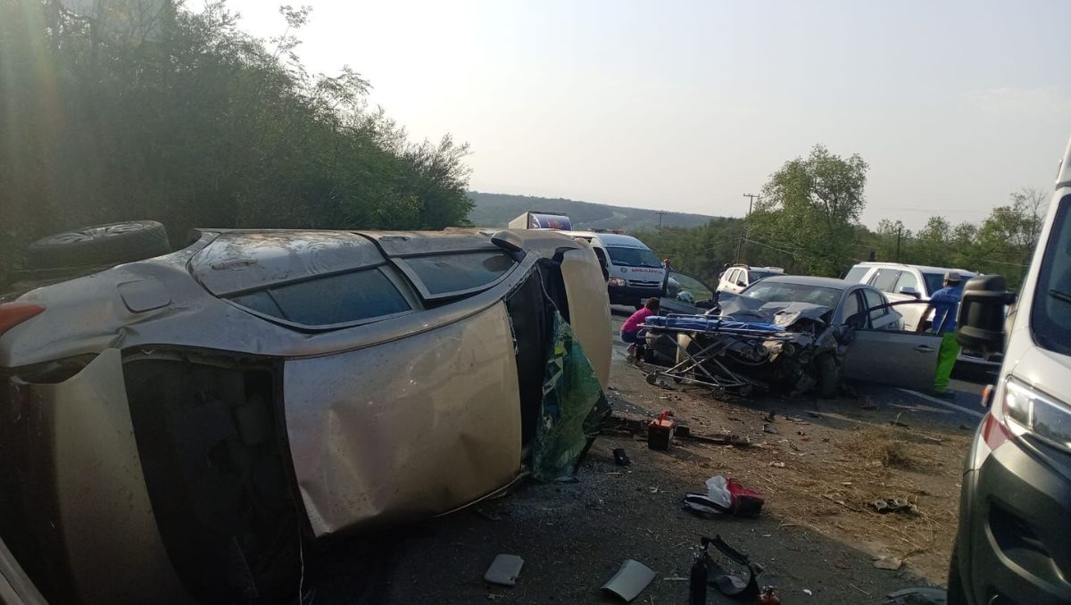 Los automóviles involucrados fueron un Toyota y un Sentra | Martha Zamora