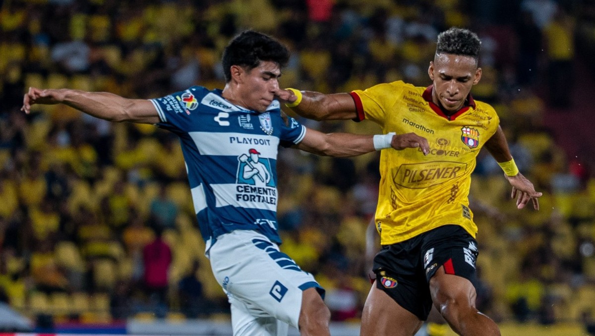 Barcelona de Guayaquil celebra centenario con goleada a Pachuca (X @BarcelonaSC)