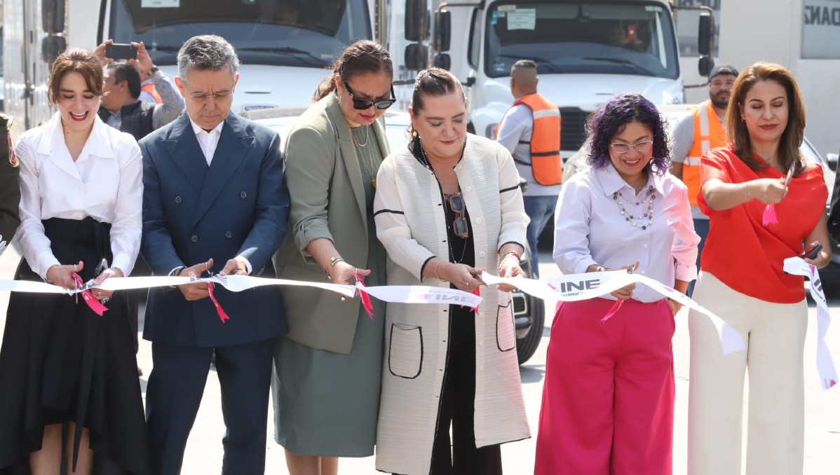 Comienza la repartición de boletas electorales de cara a las elecciones judiciales del 1 de junio |  Foto: Jesús Quintanar