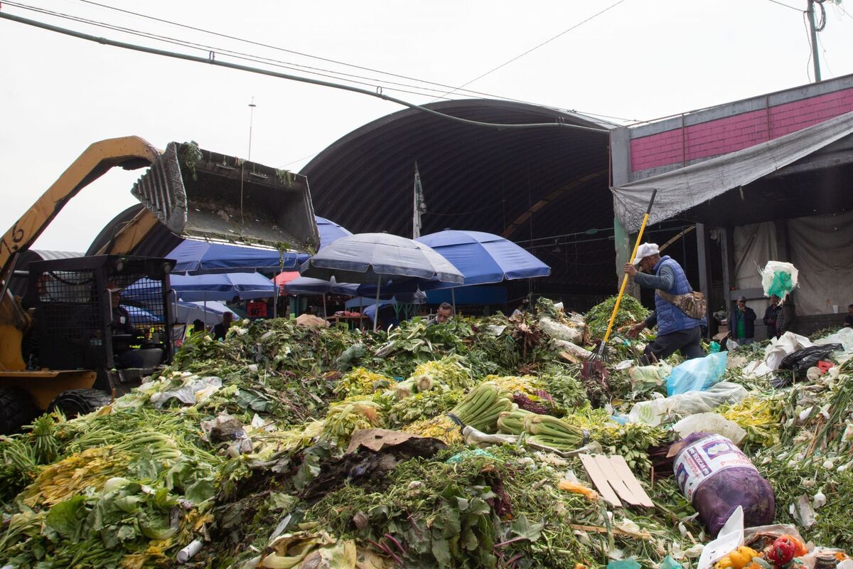 Desperdicio de alimento en la Central de Abasto de la Ciudad de México. | Cuartoscuro