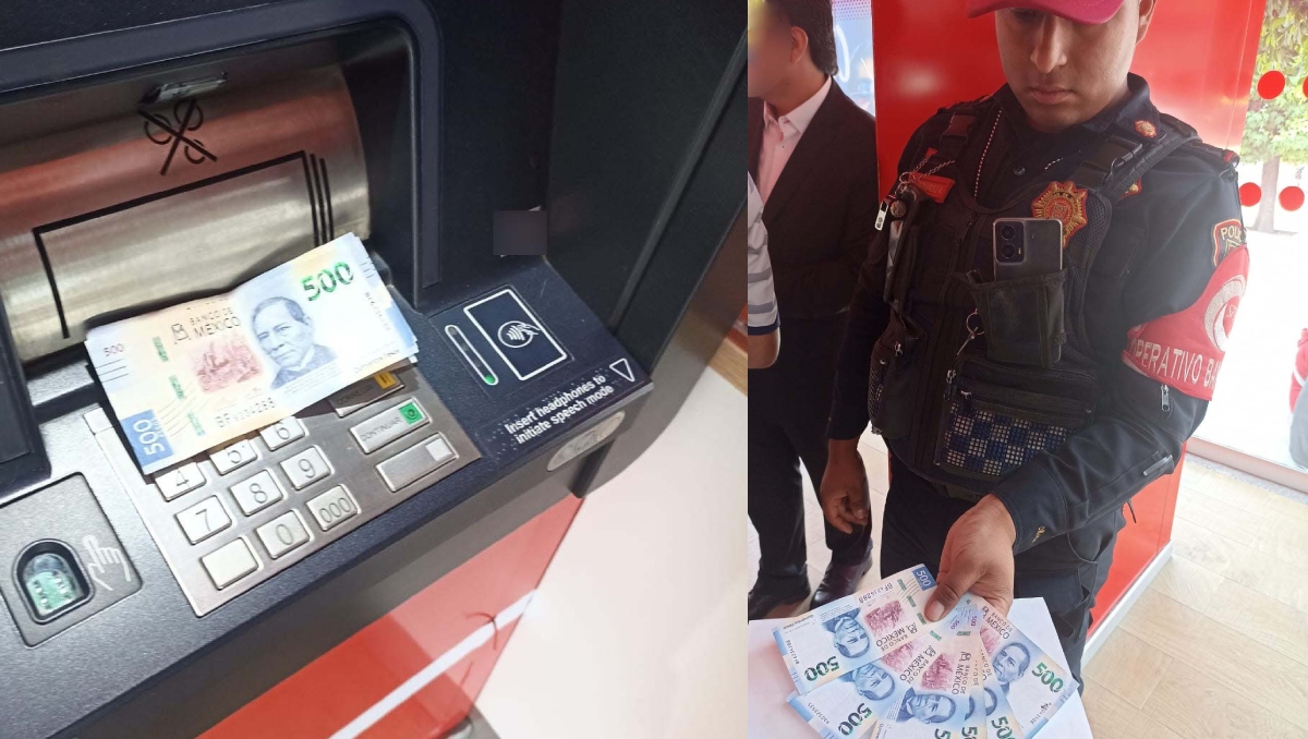 El dinero se encontraba sobre el cajero. | Especial