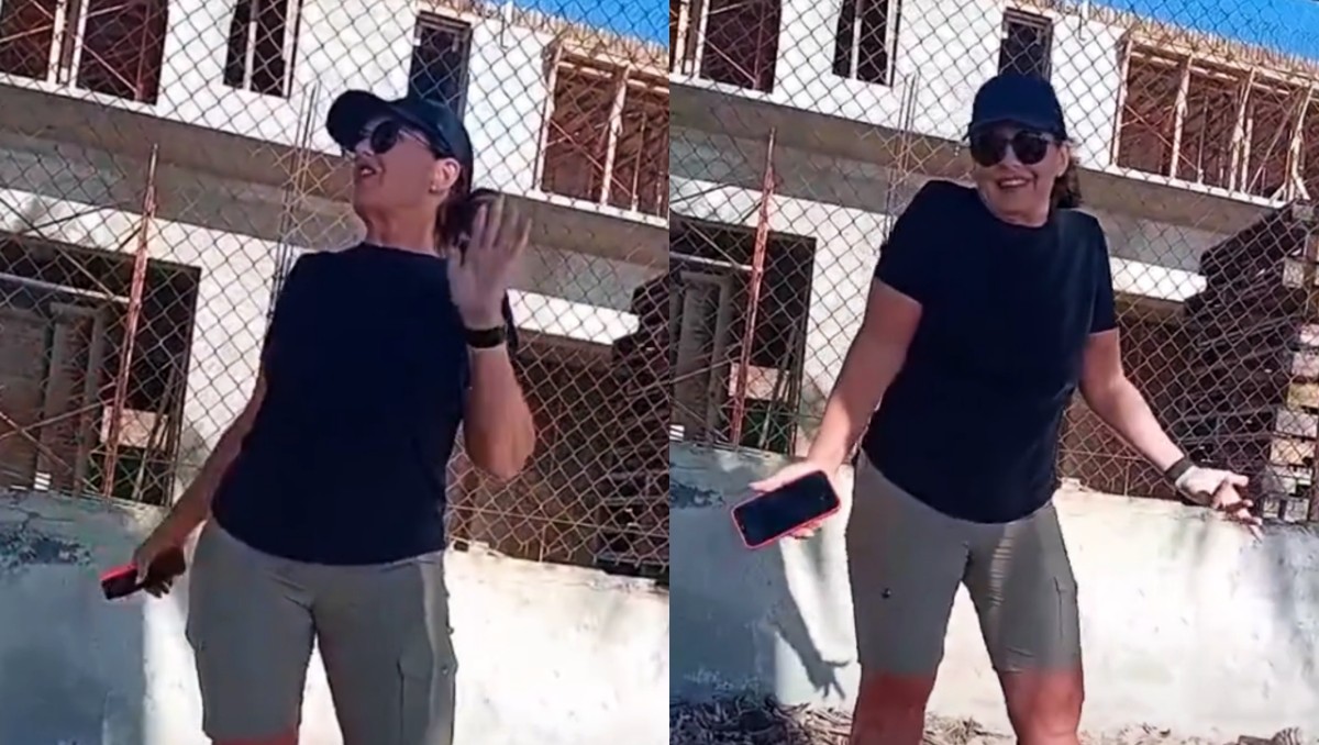 Extranjera corre a mexicanos de playa en Nayarit; así fue el momento. | TikTok @bahiatoday