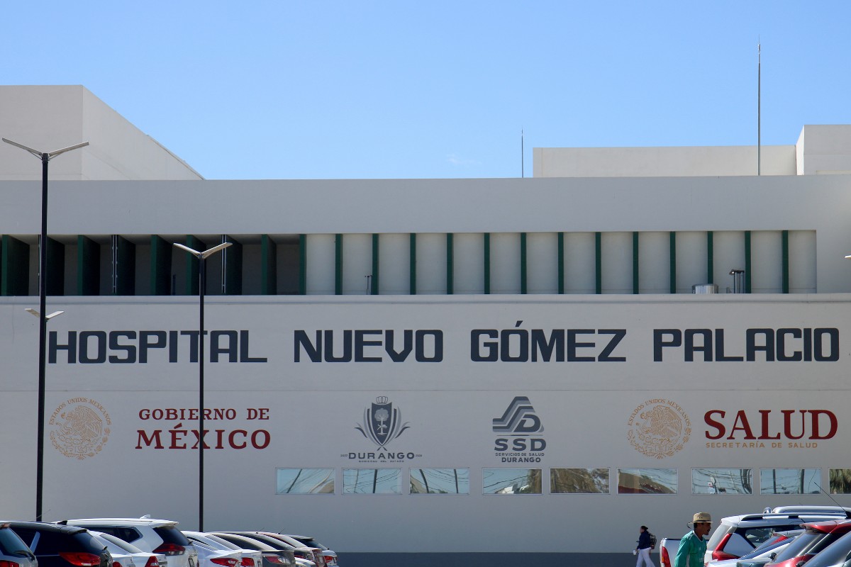 Hospital General de Gómez Palacio. (Archivo: Rolando Riestra)