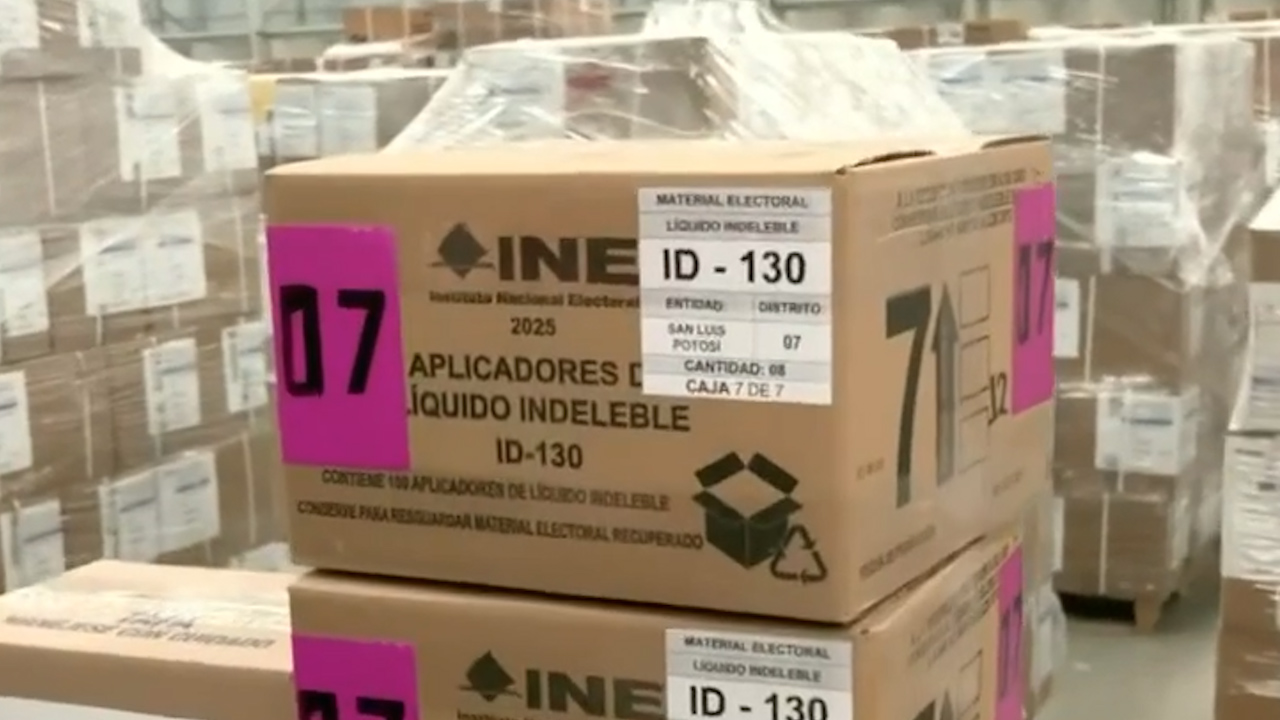 INE inicia distribución de boletas electorales para la elección del Poder Judicial