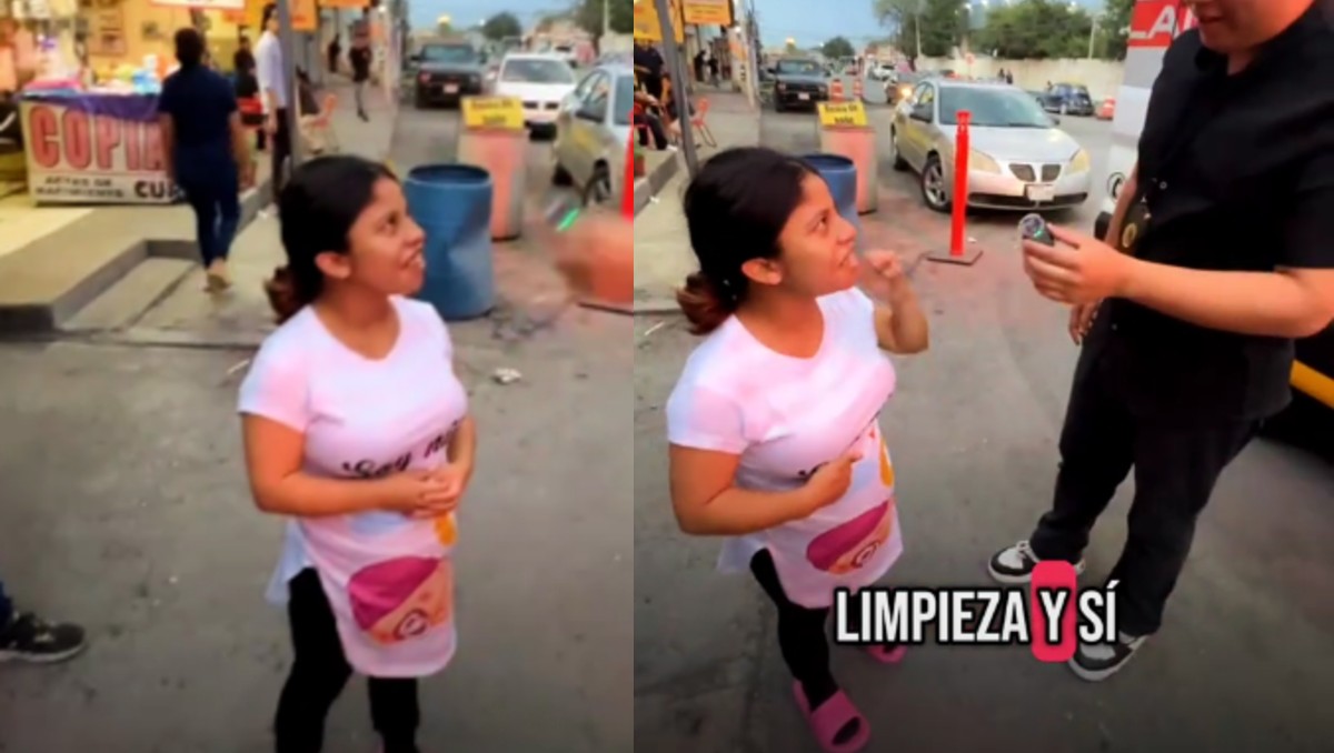 Lupita TikTok causa sorpresa por actitud en entrevista con bebé grave. | TikTok @melissadamian57
