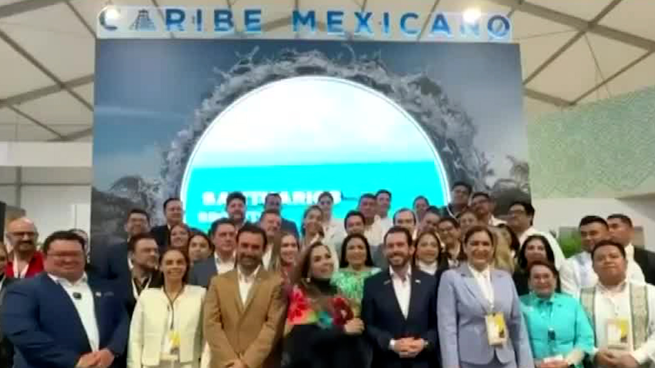 Mara Lezama inaugura el Pabellón del Caribe Mexicano en el Tianguis Turístico 2025