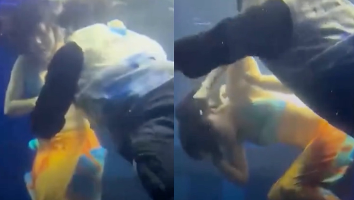 Mujer se ahoga mientras hacía show de 'sirena'. | ESPECIAL