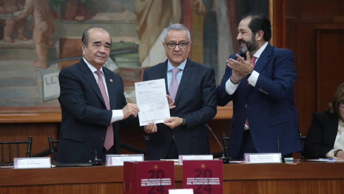 Óscar Flores afirma que hubo un manejo responsable de las finanzas públicas en 2024. Foto: (Tania Contreras)