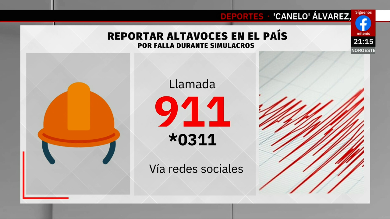 Así puedes reportar los puntos sin altavoces de la alerta sísmica en CdMx