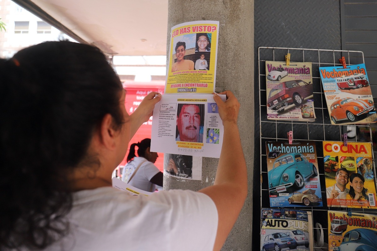 En lo que va de 2025, la región Laguna de Durango ha registrado cerca de 50 carpetas de investigación por desapariciones. (Rolando Riestra)