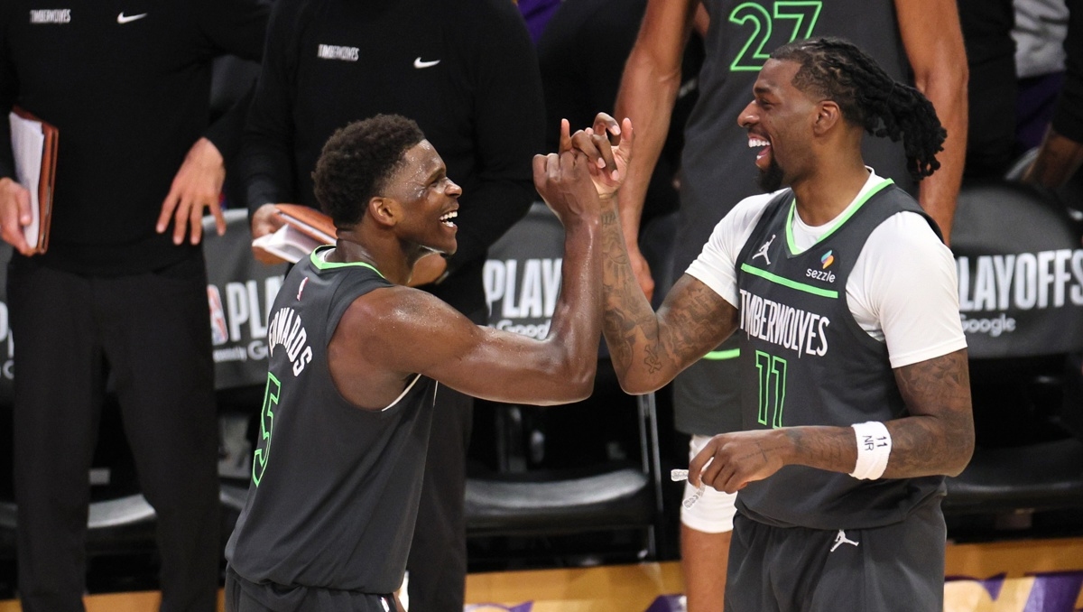 Timberwolves eliminan a los Lakers de LeBron y Doncic en la primera ronda de playoffs (EFE)