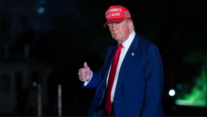 Trump a obligado a México a redoblar esfuerzos contra el tráfico de fentanilo y la migración ilegal.AP