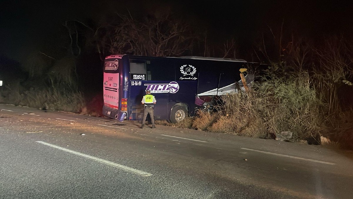 Accidente en la carretera Tampico-Mante.