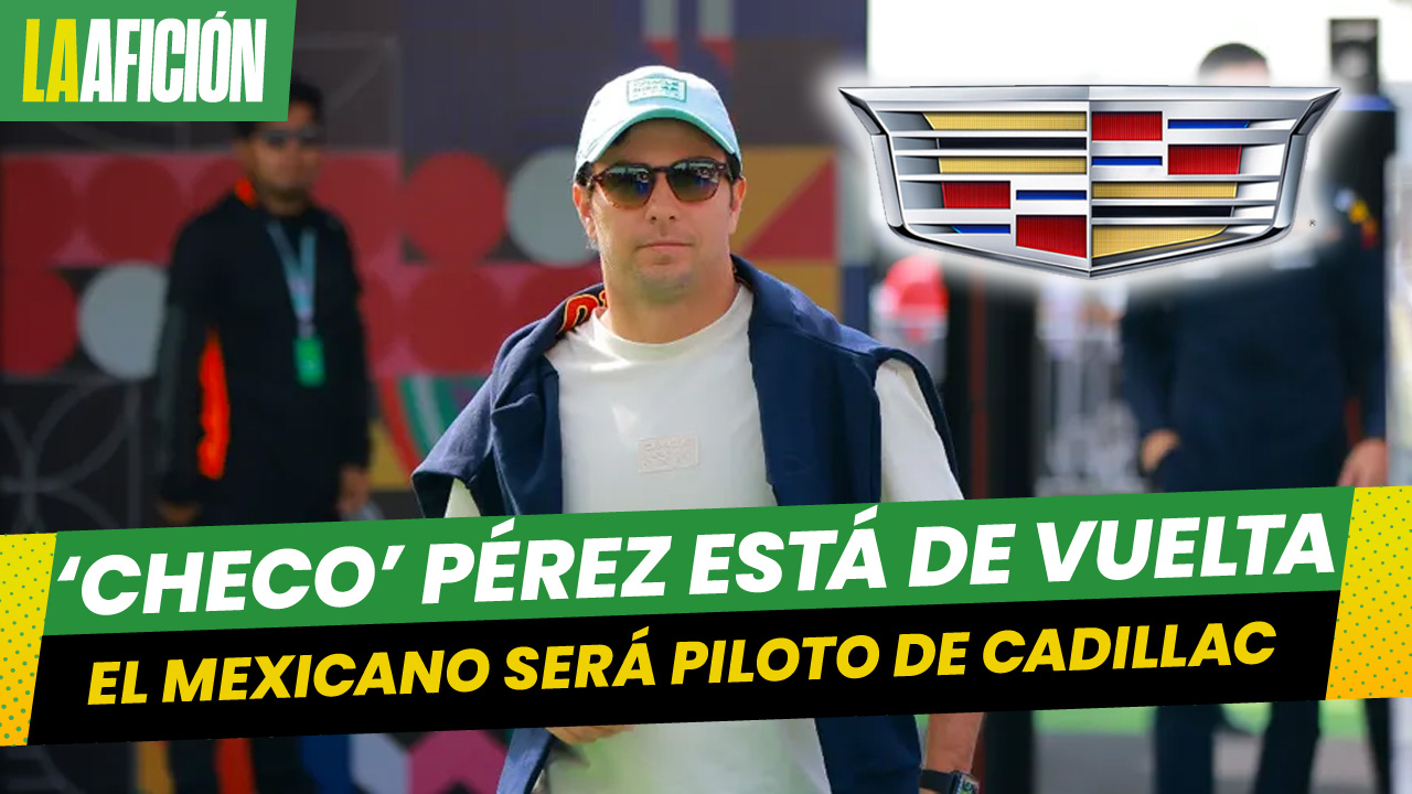 'Checo' Pérez será piloto de Cadillac. Bild anuncia regreso del mexicano a la Fórmula 1