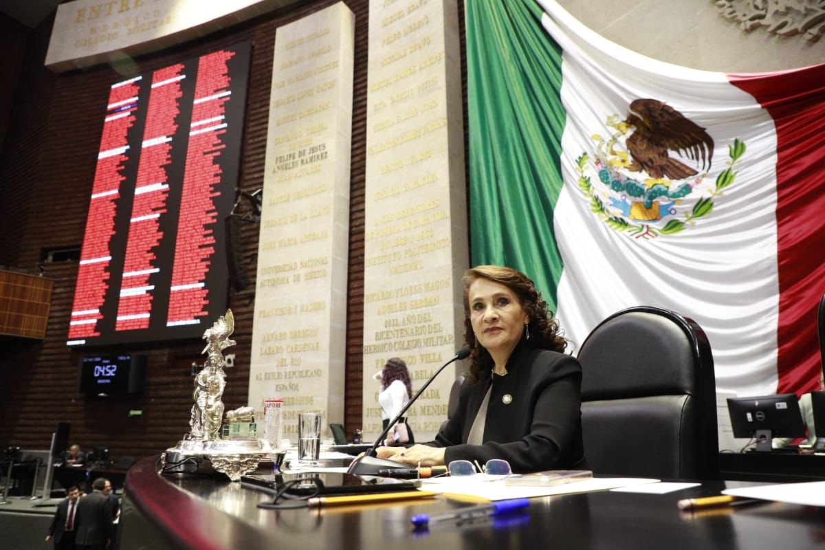 Dolores Padierna, vicepresidenta de la Cámara de Diputados. | Especial