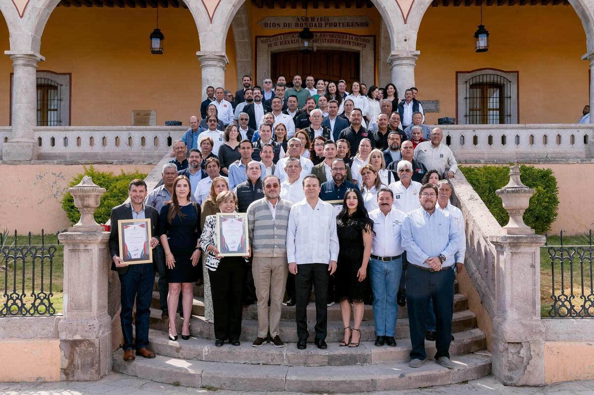 Esteban Villegas Villarreal, reiteró su compromiso con las y los trabajadores de la entidad. (Especial)