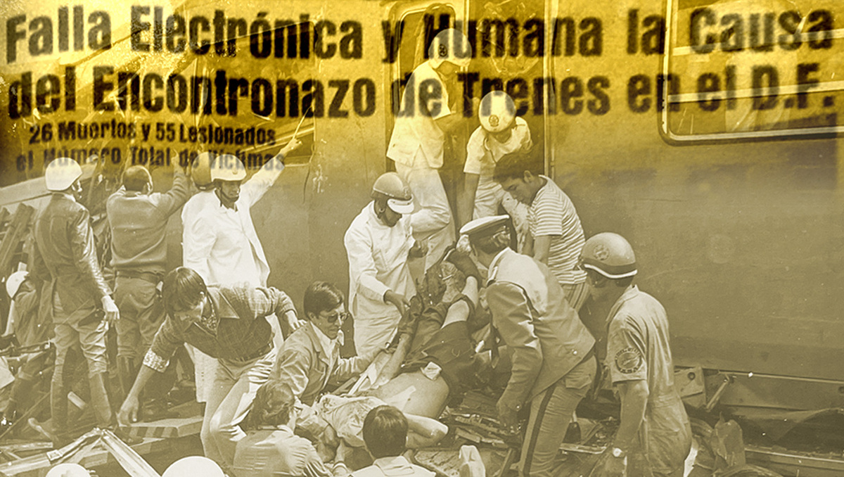 La tragedia del Metro Viaducto ocurrió el 20 de octubre de 1975 | Portada