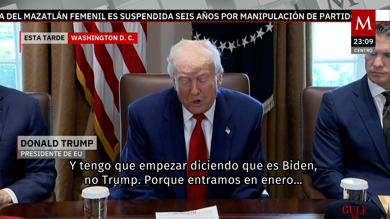 Trump señala a Biden como culpable del retroceso económico en Estados Unidos