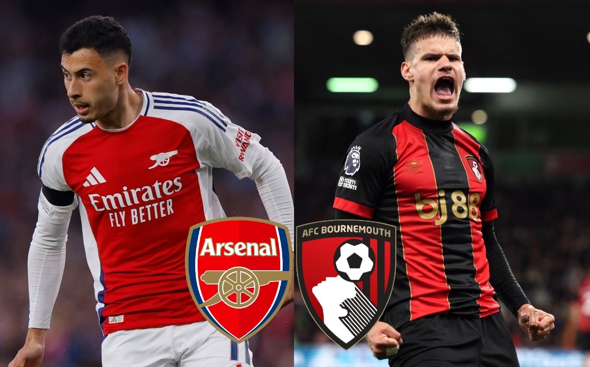 ¿A qué hora juega Arsenal vs Bournemouth? Dónde VER partido de la Premier League 2025 (Reuters)