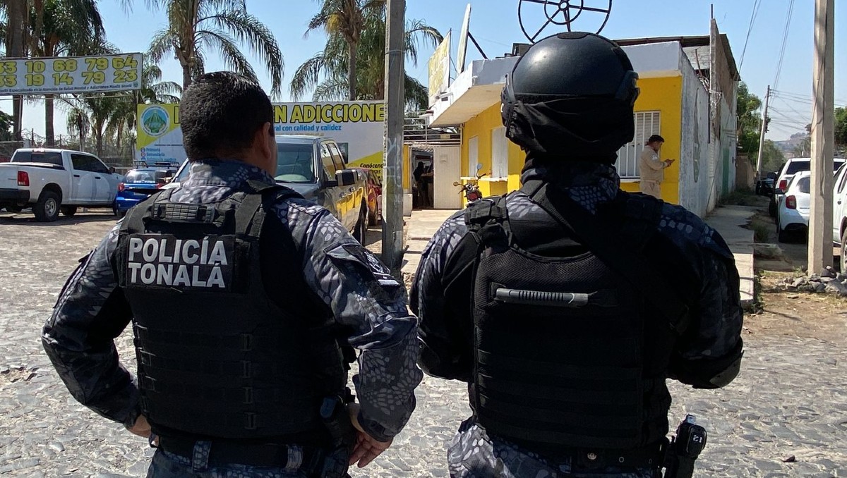 Autoridades realizaron un operativo en un centro de rehabilitación en Tonalá (Cortesía)