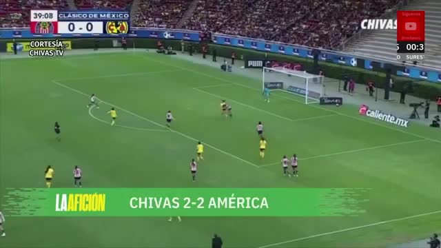Chivas empata frente al América Femenil y deja escapar la ventaja en semifinales